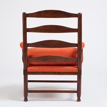 A Gustavian "Gripsholm" armchair, second part of the 18th century.
