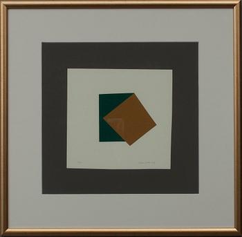 JUHANA BLOMSTEDT, serigrafi, numr. 6/100, sign. och dat -09.