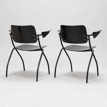 Ilmari Tapiovaara, six mid-20th-century 'Nana' armchairs for Merva.