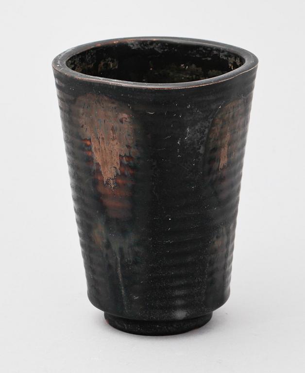 VAS, stengods, "Farsta", Wilhelm Kåge, Gustavsbergs studio, sign, 1954.