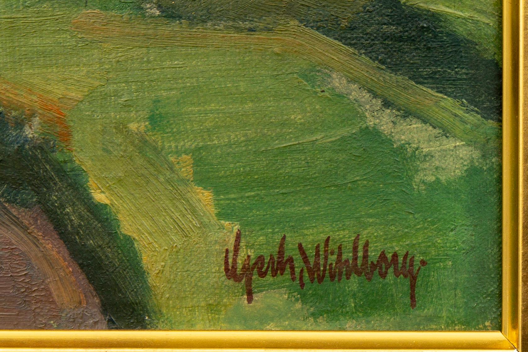 GERHARD WIHLBORG, a signed oil on relined canvas.