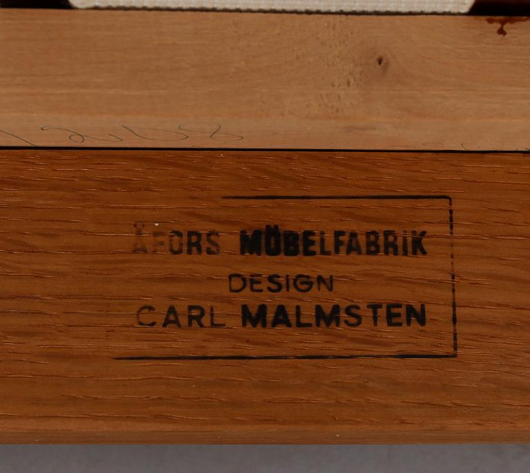 STOLAR, 4 st, Carl Malmsten, Åfors Möbelfabrik, 1900-talets andra hälft.