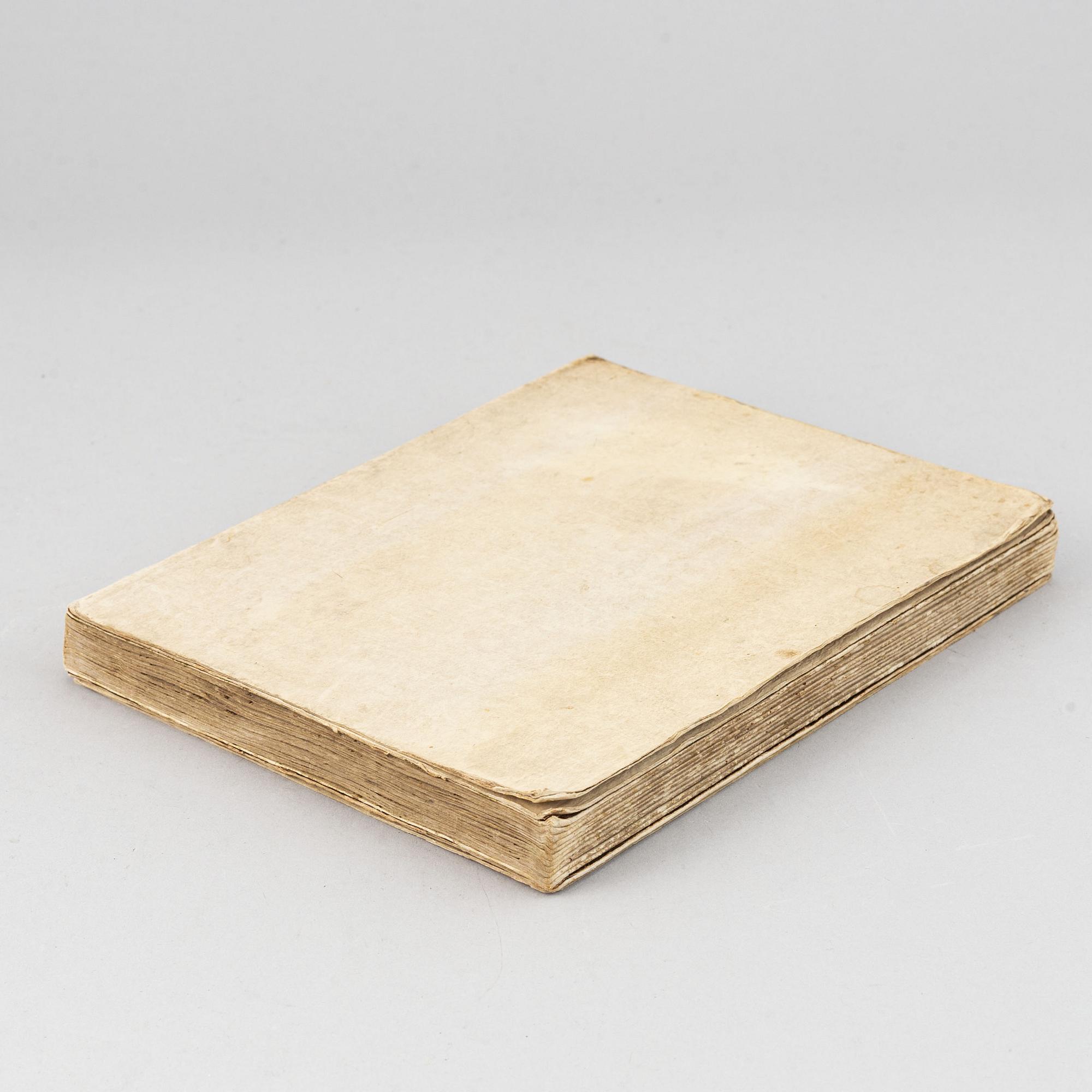 A Japanese illustrate album by unknown artist, early 20th Century.