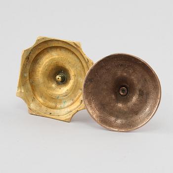 LJUSSTAKAR, 2 st, 1700-tal.