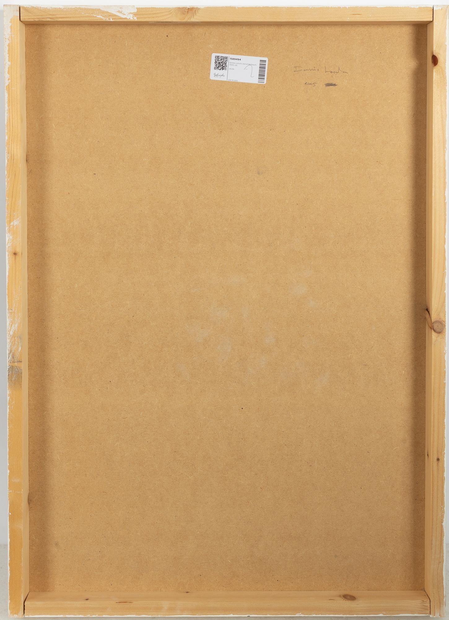 Dennis Loesch, "Daniel Birnbaum", 2005.
