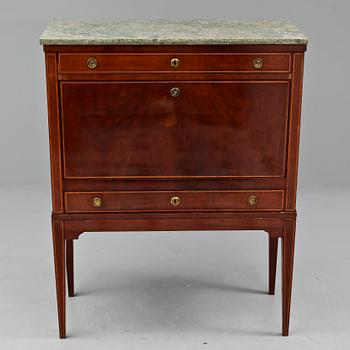 SEKRETÄR, gustaviansk stil, 1800-tal.
