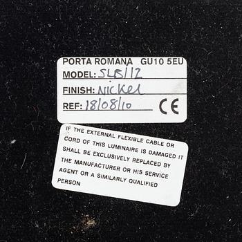 Table lamps, a pair, SLB112, Porta Romana.