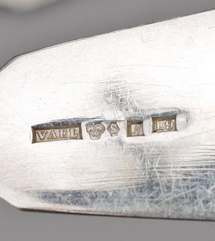 BESTICKSERVISDELAR, 102 st, silver, COP, Haparanda, 1900-tal. Totalvikt 4140 gram.