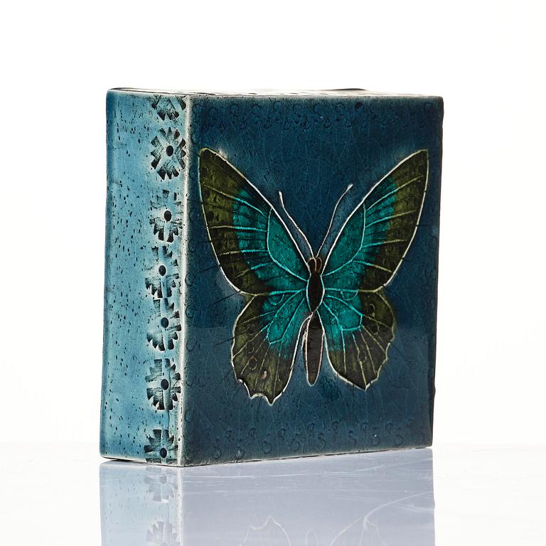 Rut Bryk, väggrelief, stengods, Arabia, Finland, ca 1960.