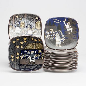 2O ANNUAL PLATES BY RAJA UOSIKKINEN for ARABIA.