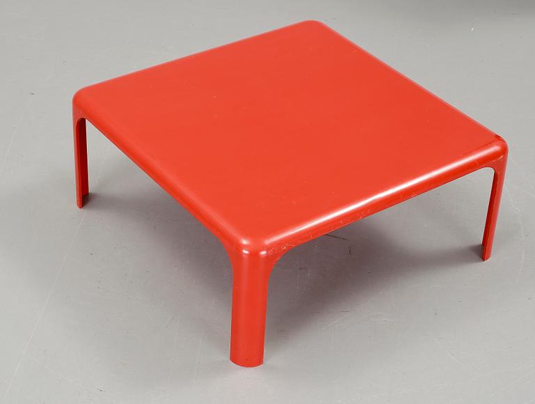 SOFFBORD, Modell "Demetrio 70", design Vico Magistretti, för Studio Artemide Milano, Italien, 1970-tal.