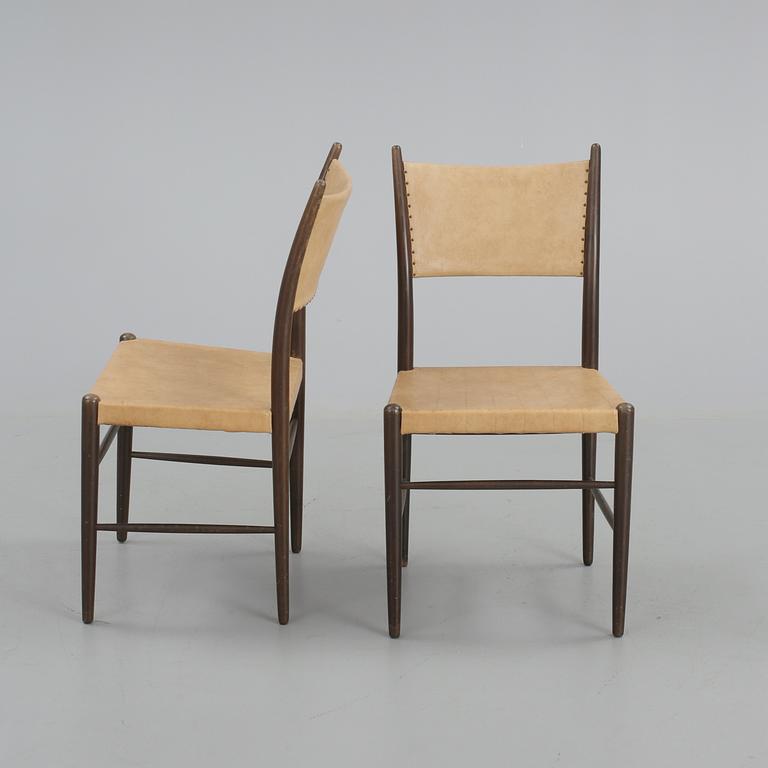 STOLAR, 5 st, "Gracell", Yngve Ekström, Gemla möbelfabrik.