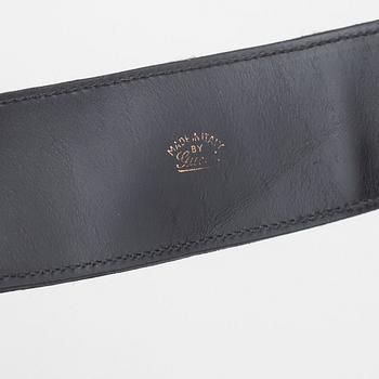 Gucci, belt, vintage, 1960s, size 75.