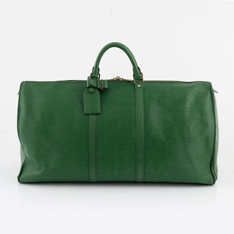 Louis Vuitton, weekendbag "Keepall 60 Epi", 1986.