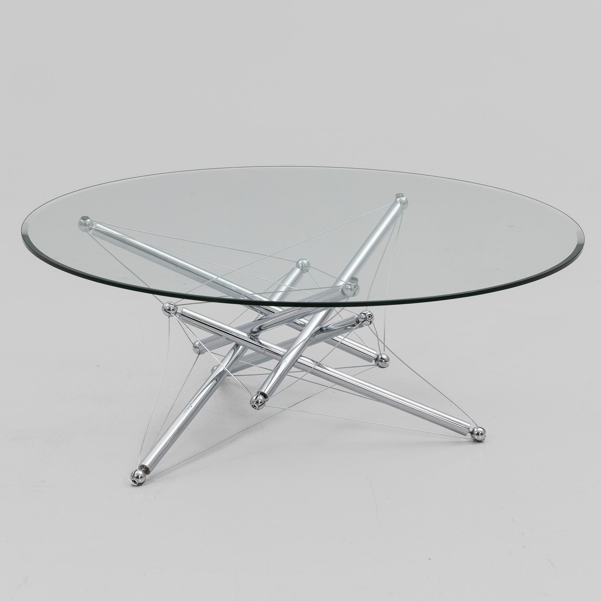 Theodore Waddell, coffee table, model 713, Cassina, 21st century.