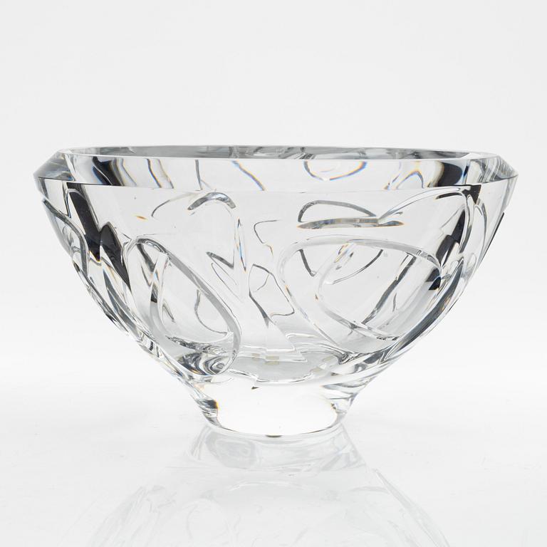 Vicke Lindstrand, a glass vase, Kosta, Sweden.