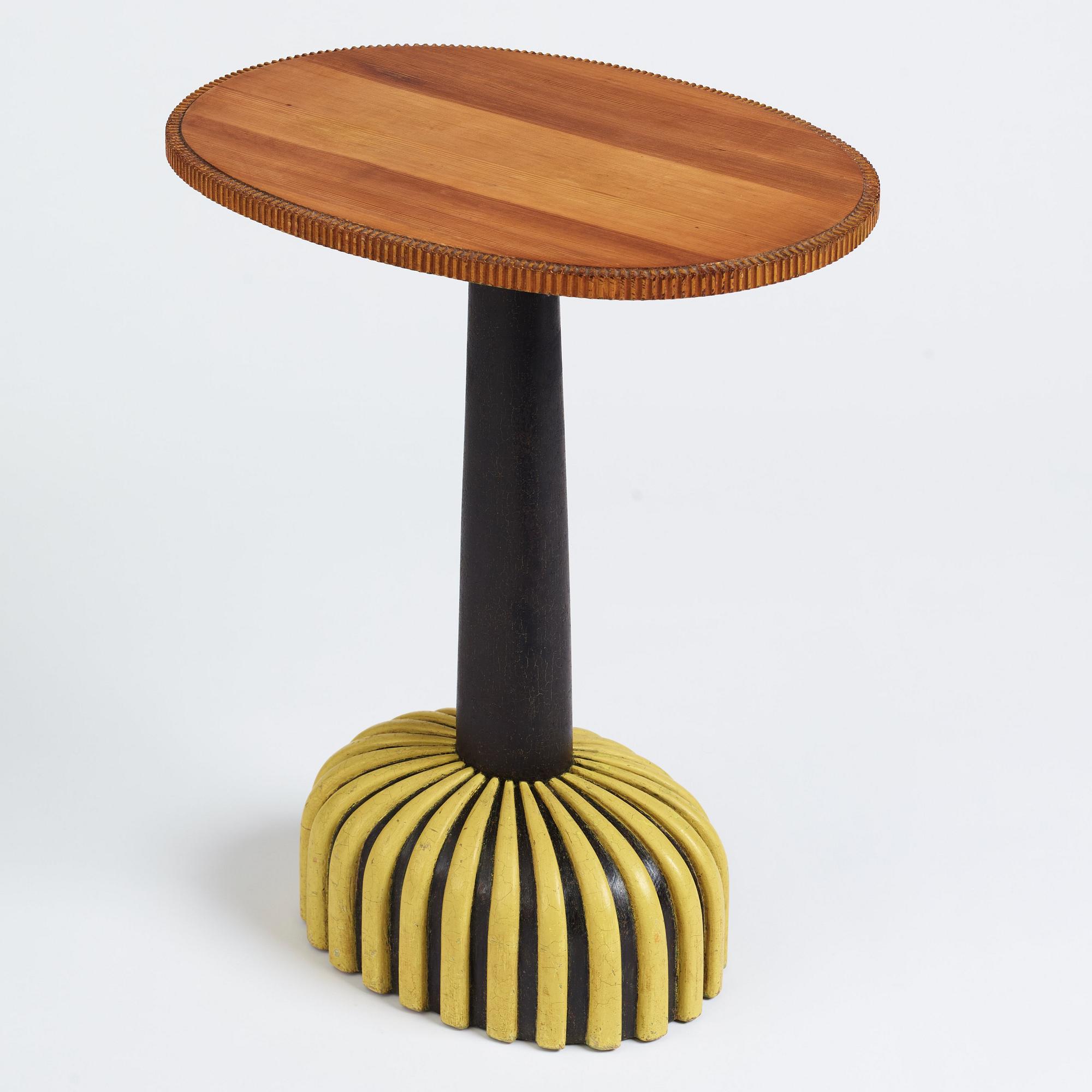 Axel Einar Hjorth, a 'Mora' table, Nordiska Kompaniet 1930, for the 1930 Stockholm Exhibition.