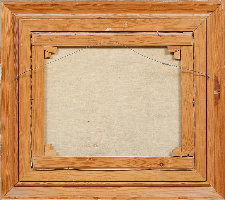 GUSTAF CARLSTRÖM, olja på duk, signerad.