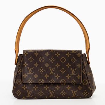 Louis Vuitton, a monogram canvas 'Mini Looping' bag.