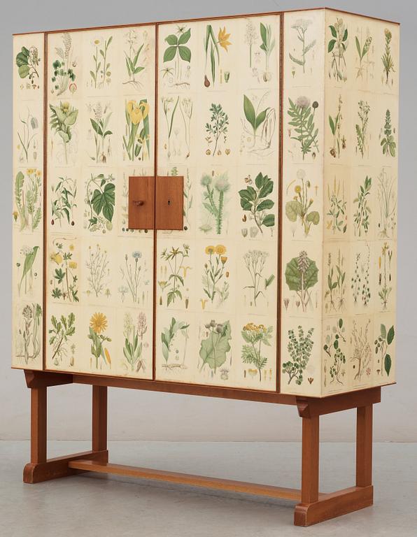 JOSEF FRANK, skåp, "Flora", Firma Svenskt Tenn, modell 852.