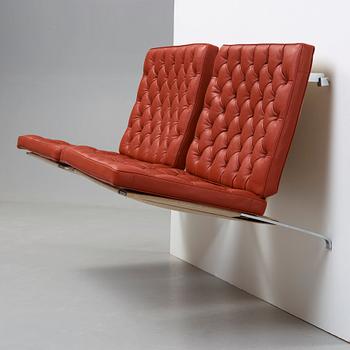 Poul Kjaerholm, fåtöljer, ett par, "PK-26", edition Fritz Hansen.