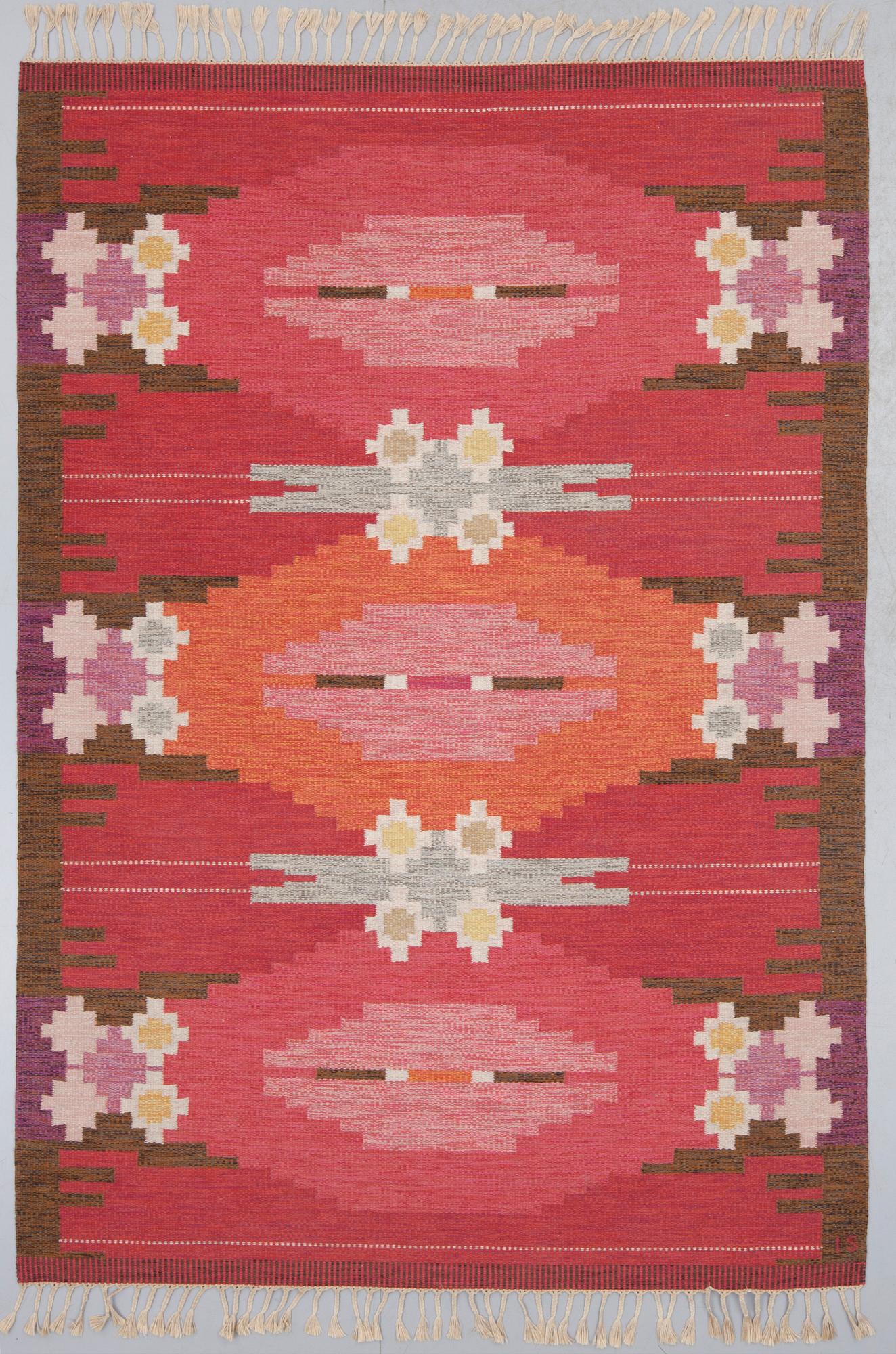 MATTA, rölakan, Ingegerd Silow, sign "IS", 283 x 194.