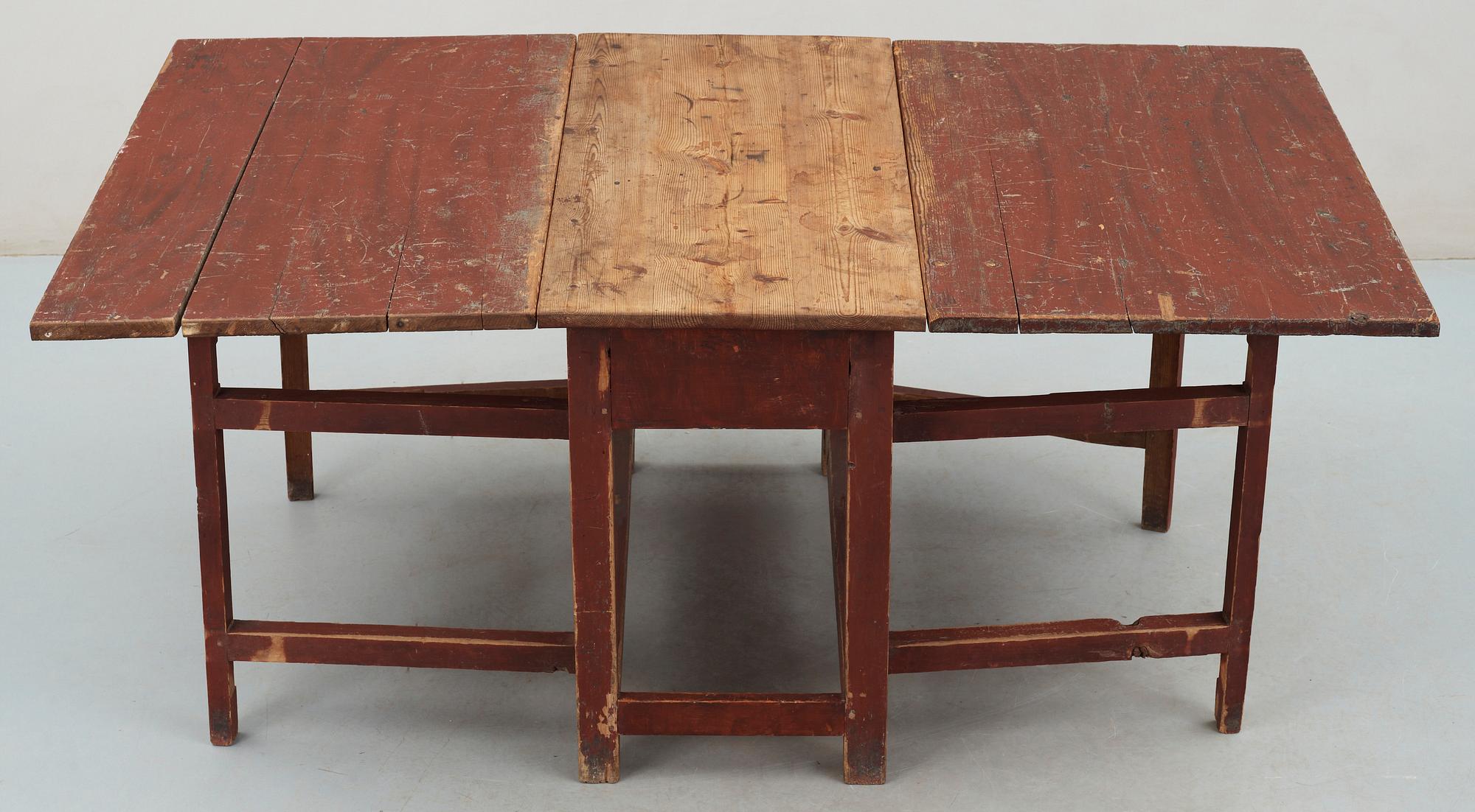 SLAGBORD, allmoge, 1800-tal.