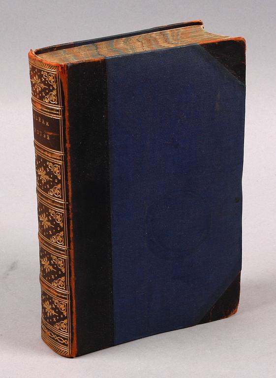 BOK, "Bleak House" av Charles Dickens, första upplagan, London 1853.