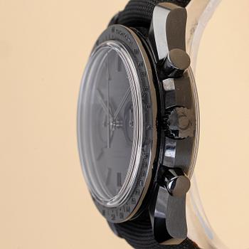 Omega, Speedmaster, Dark Side of the Moon, "Black Black", ca 2021.