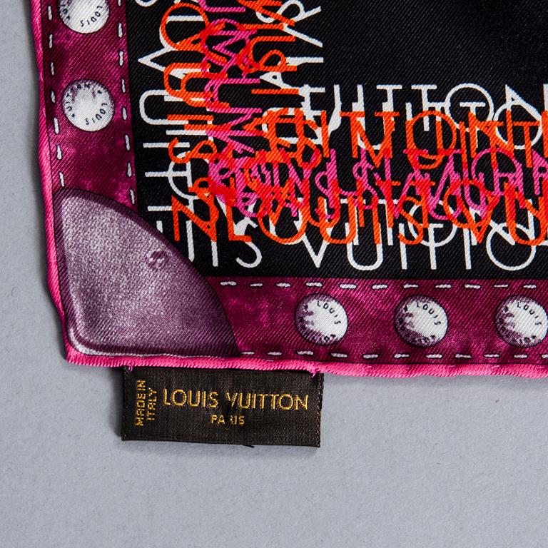 SCARF, "Monogram Map", Louis Vuitton.