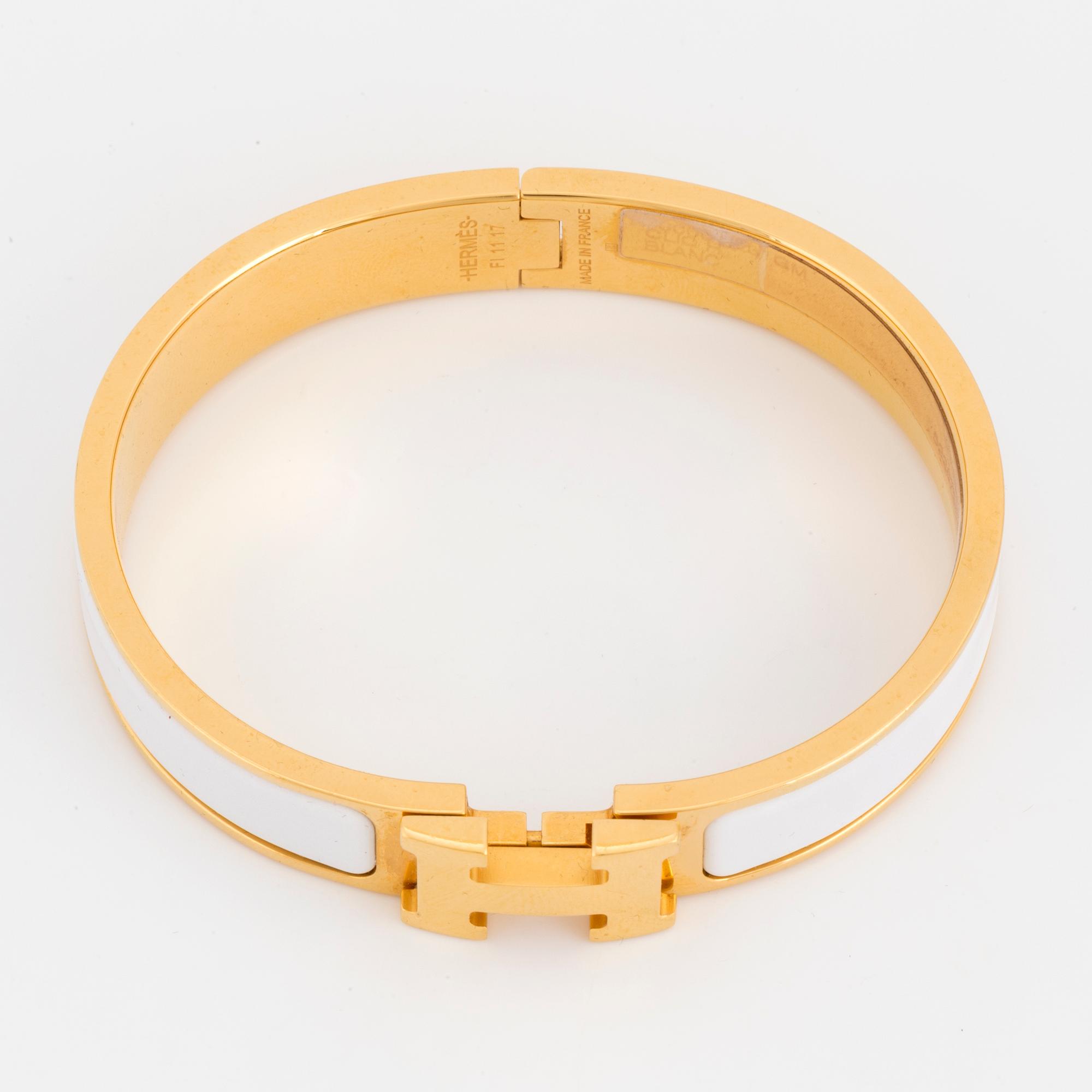 HERMÈS, 'Clic H' bracelet.