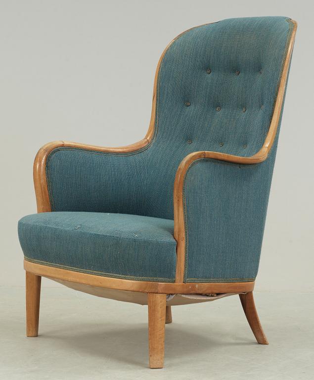 FÅTÖLJ, "Advokaten", Carl Malmsten, omkring 1900-talets mitt.