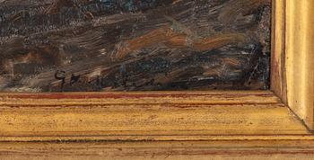 Gottfrid Kallstenius, "Utsikt över Djupsundet Källvik Tjust".