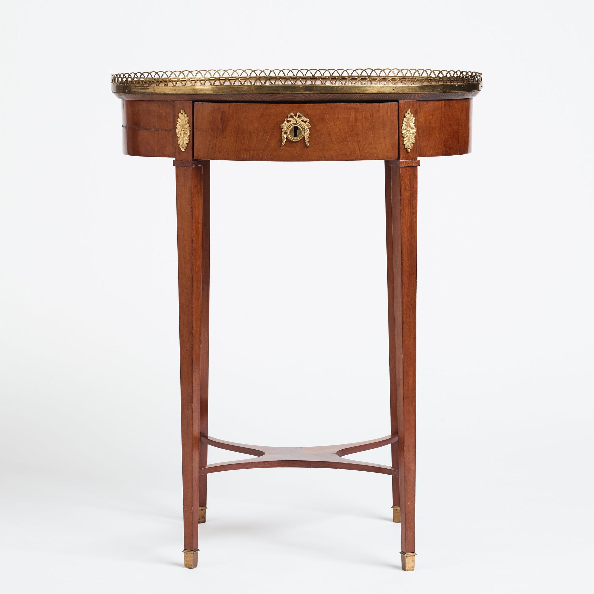 Bord, av Gustaf Foltiern, mästare i Stockholm 1771-1804), Sengustavianskt.