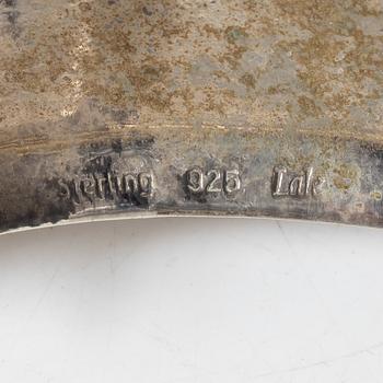 An Empire style silver bowl, Lale Silverware & Co Ltd, Istanbul, Turkey, 20th Century.