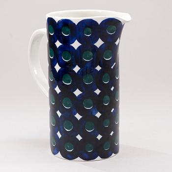 KANNA, keramik, Gunvor Olin-Grönqvist, signerad GOG/IP MALLI, Arabia, Finland. 1900-talets senare hälft.