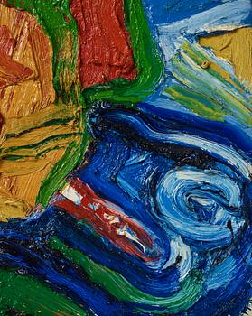 Bengt Lindström, oil on canvas, signed, estate stamp verso, executed in the 1990s.