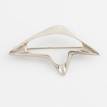 Henning Koppel, Georg Jensen, brooch, sterlingsilver, designed in 1969.