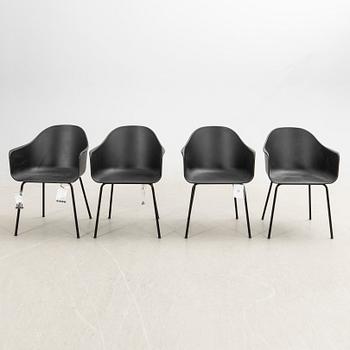 Norm Architects, armchairs, 4 pcs + 2, "Harbour dining chair", for Audo Copenhagen, 2020s.