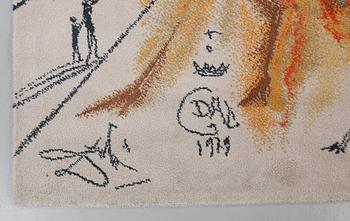 MATTA, efter Salvador Dali, Ege Axminster, Danmark, 1979, 140x200 cm.