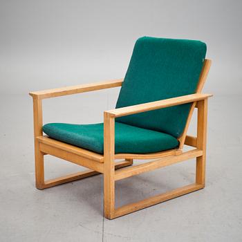 FÅTÖLJ, "Slädestolen" , modell 2256, Börge Mogensen, Danmark.