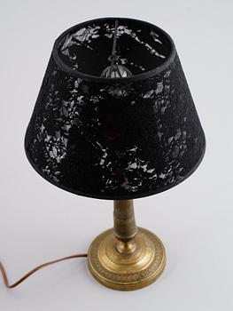 BORDSLAMPA, empirestil, 1800-talets andra hälft.