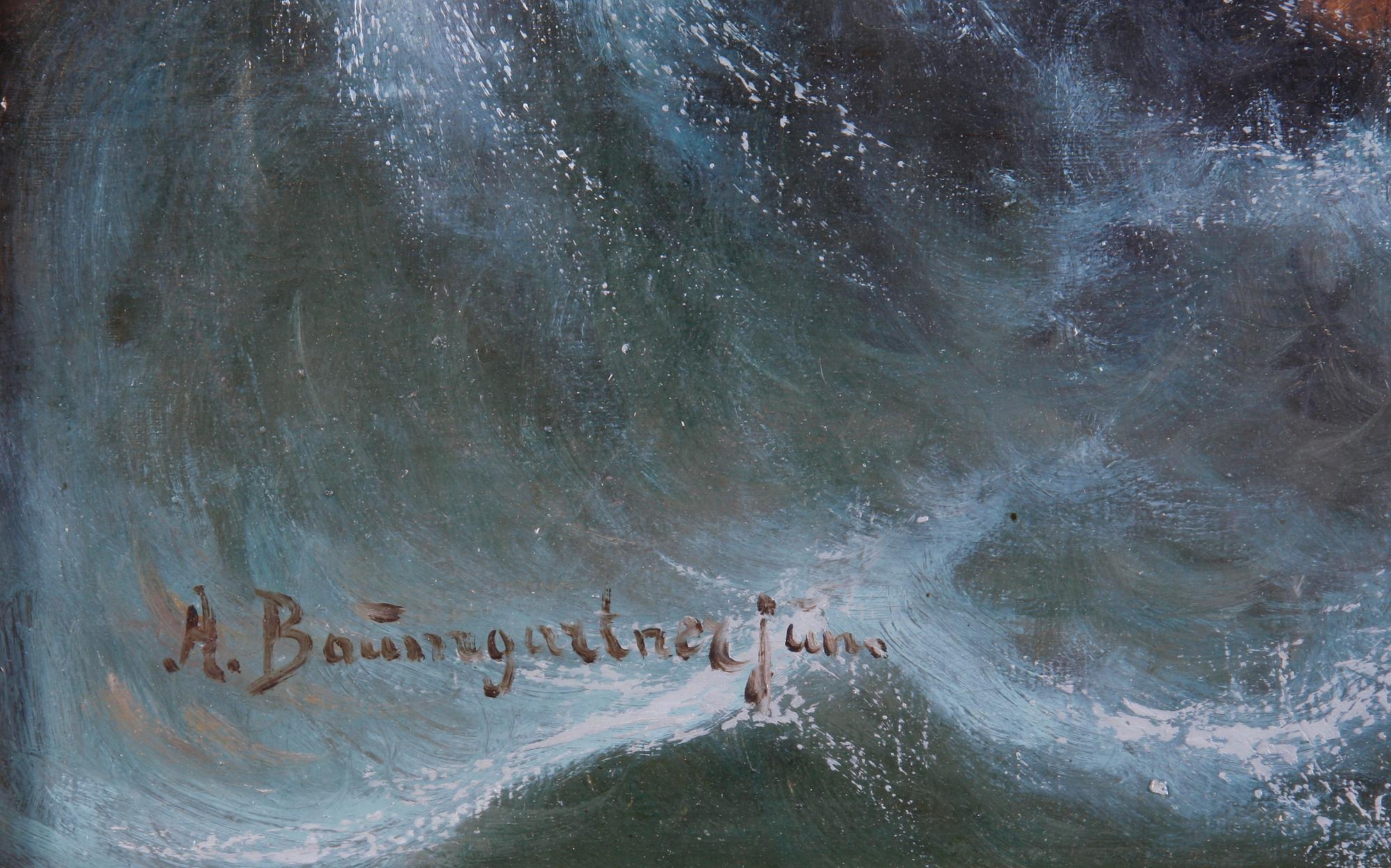 BAUMGARTNER, ADOLF, JUNIOR, olja på duk, sign A. Baumgartner jun.