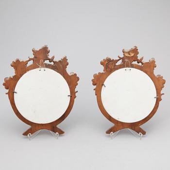 RELIEFER, 4 st, parian, Bing & Gröndal, Danmark.