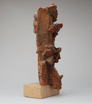 A Hertha Hillfon stoneware sculpture, Sweden 1965.