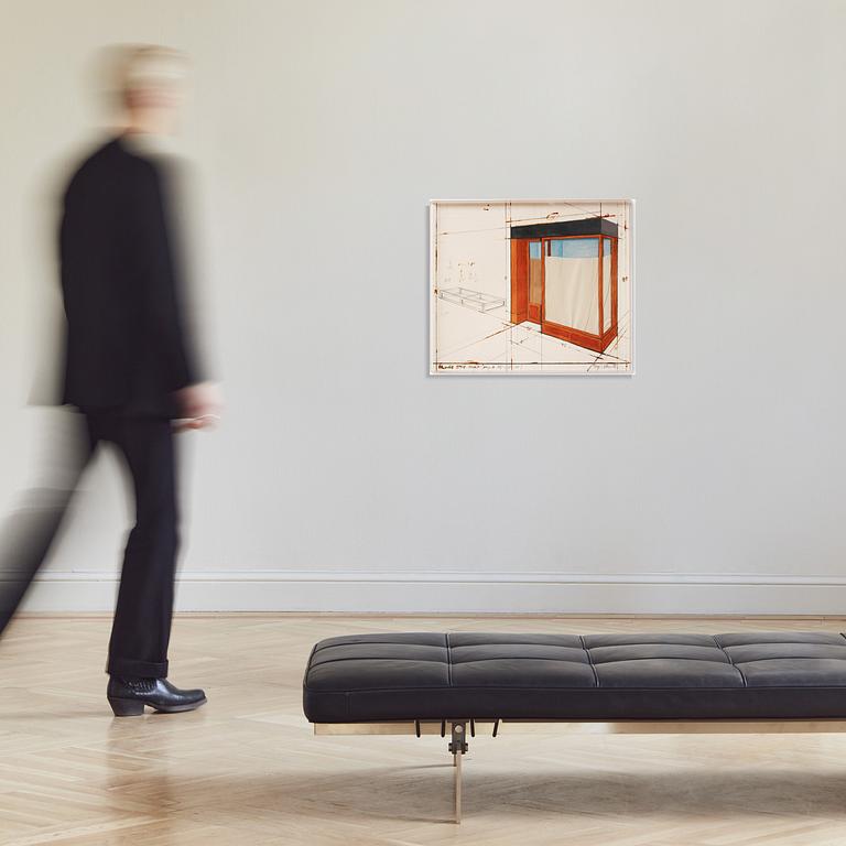 Christo Vladimirov Javacheff, "Orange Store Front, Project".