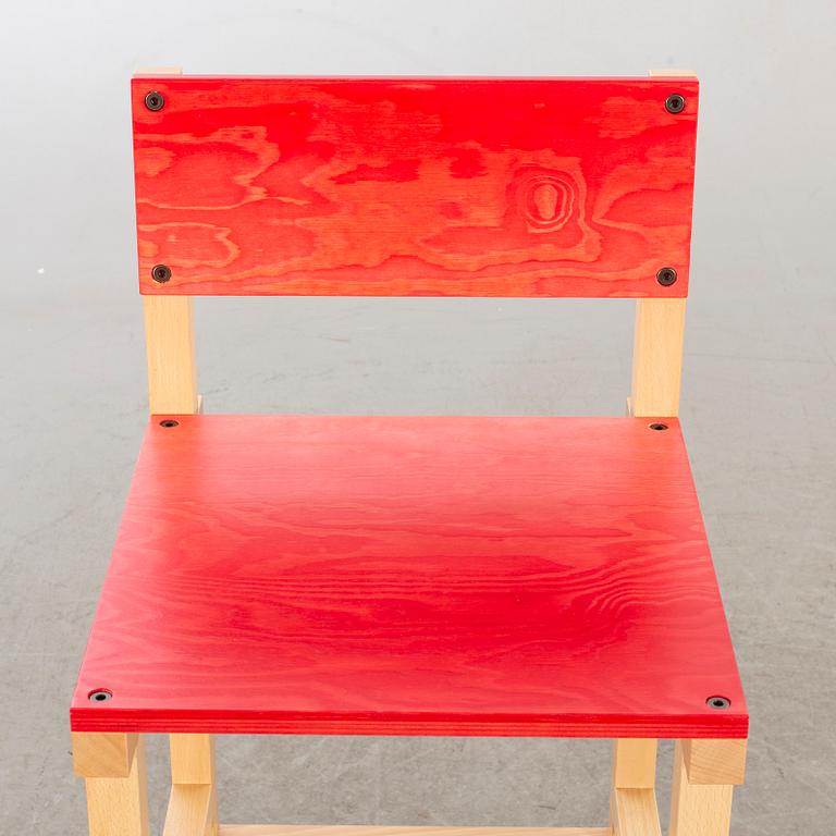 FREDRIK PAULSEN, "Röhsska"Designbaren,bar stool, Blå Station 2020, Bar stool 17/18.
