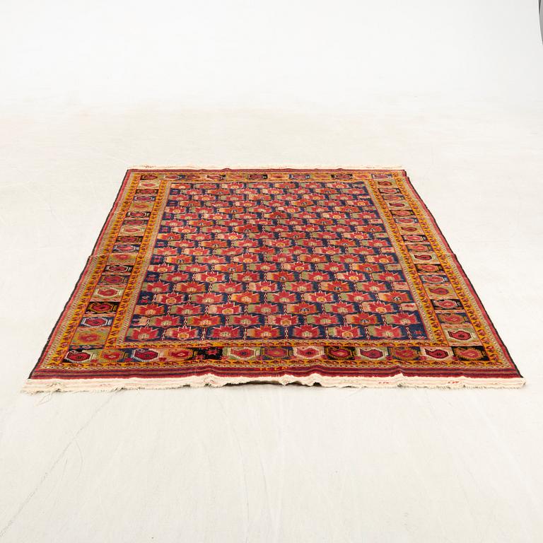 Mata Turkmensk antik/semiantik märkt TCCP (Turkmenska socialistiska sovjetrepubliken) ca 242x158 cm.