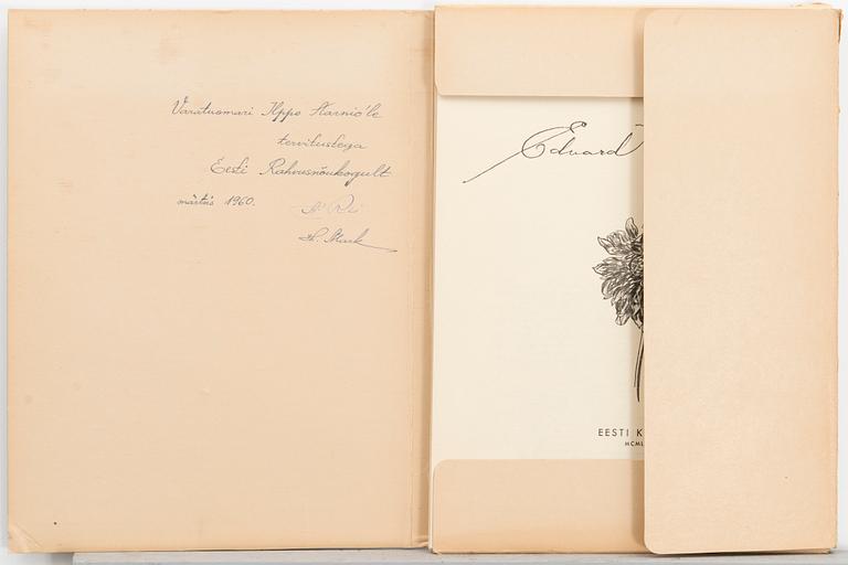 FOLDER, 18 offset prints, Bergendahls, Göteborg 1954.