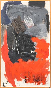 Felix Hatz, oil on canvas signed and dated 1963.